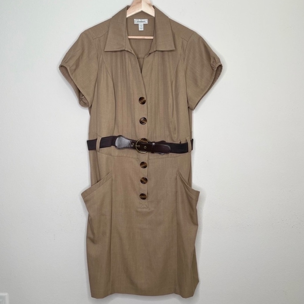 Dressbarn Belted Dress